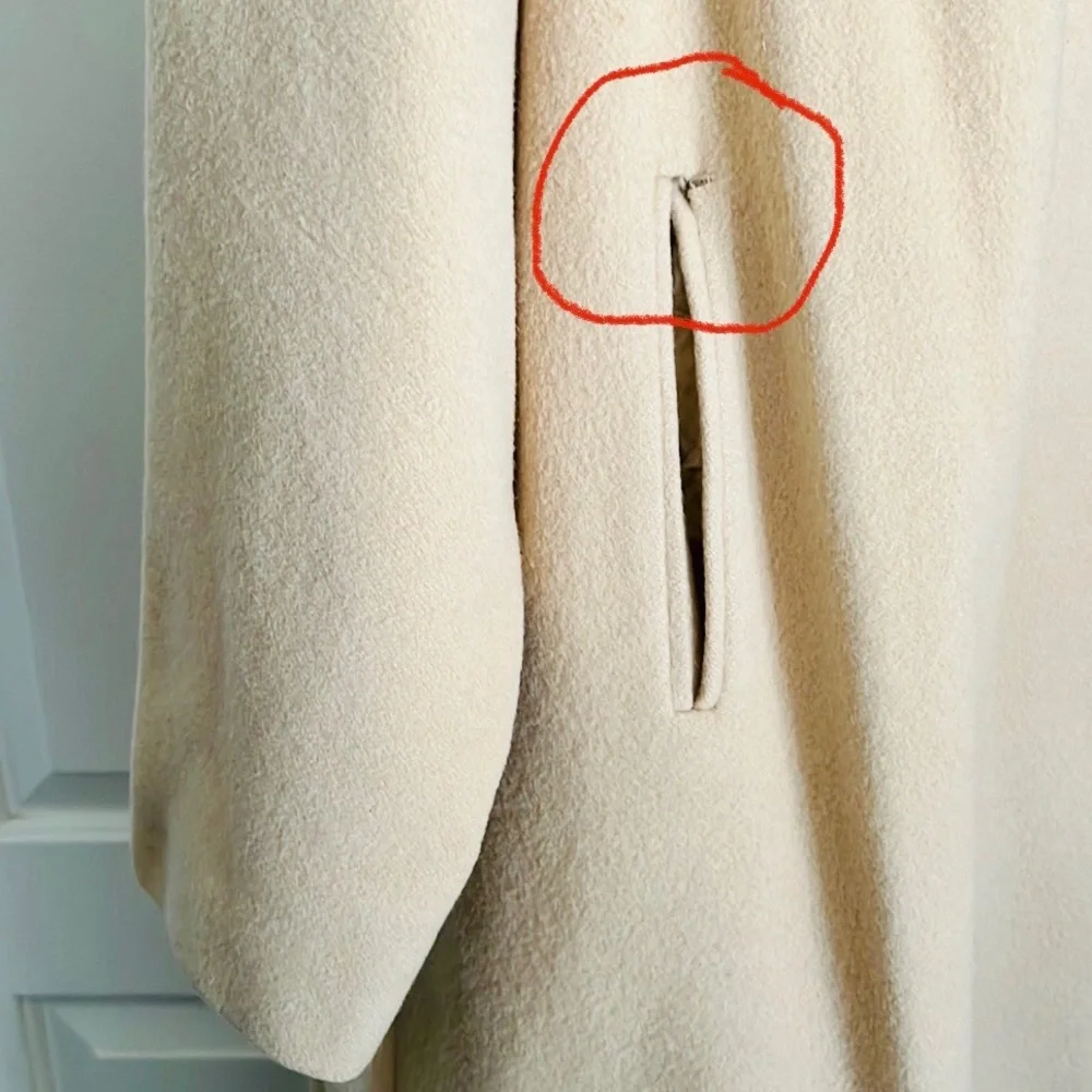 100% Cashmere~Swing Coat / Vintage~50’s / Gertz~Long Island - Picture 13 of 16